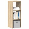 Bibliothèque empilable chêne sonoma 30x30x80 cm bois ingénierie 634011634011
