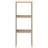 Bibliothèque empilable chêne sonoma 30x30x80 cm bois ingénierie 634011634011