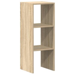 Bibliothèque empilable chêne sonoma 30x30x80 cm bois ingénierie 634011634011
