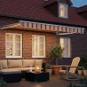 Auvent rétractable électrique Multicolore 2,5 x 2 m 634021634021