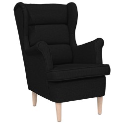 Fauteuil noir 74x84x100 cm tissu 634029634029
