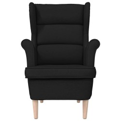 Fauteuil noir 74x84x100 cm tissu 634029634029