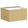 Boîte de rangement avec fenêtre transparente 6 pcs Crème 634033634033