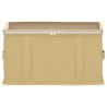 Boîte de rangement avec fenêtre transparente 6 pcs Crème 634033634033