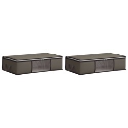 Boîte de rangement avec fenêtre latérale transparente 2 pcs 634035634035