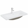 Meuble de Lavabo de Salle de Bain Chêne noir 80 x 39 x 62 cm 634043634043