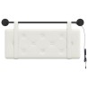 Tête de lit suspendue Avec lumière LED Blanc Simili cuir 634052634052