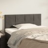 Tête de lit Gris foncé 90x5x78/88 cm Velours 634069634069