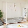 Cadre de lit pour enfants blanc 90x200 cm bois de pin massif 634071634071
