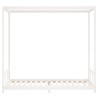 Cadre de lit pour enfants blanc 90x200 cm bois de pin massif 634071634071