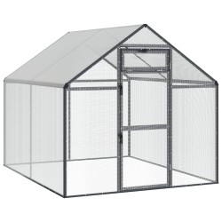 Cage pour oiseaux Anthracite 181,5 x 221 x 173,5 cm 634073634073