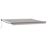 Auvent rétractable Gris clair 450 x 300 x 165 cm 634080634080