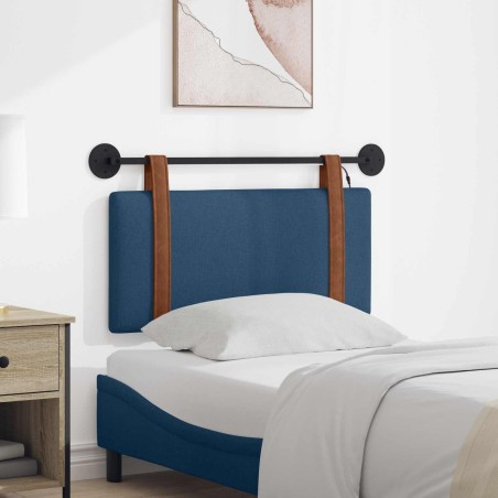 Tête de lit suspendue Avec lumière LED Bleu PU antique 634084634084