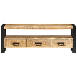 Meuble TV 120x30x45 cm Bois massif de manguier 634092634092