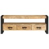 Meuble TV 120x30x45 cm Bois massif de manguier 634092634092