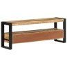 Meuble TV 120x30x45 cm Bois massif de manguier 634092634092