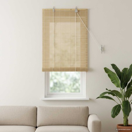 Store enrouleur Naturel 40 x 160 cm Bambou 634094634094