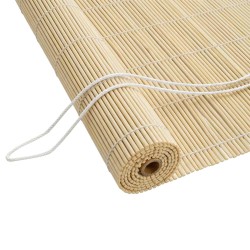 Store enrouleur Naturel 40 x 160 cm Bambou 634094634094