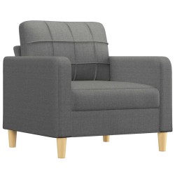Fauteuil Gris foncé 60 cm Tissu 634099634099