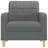 Fauteuil Gris foncé 60 cm Tissu 634099634099