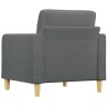 Fauteuil Gris foncé 60 cm Tissu 634099634099