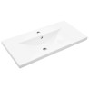 Meuble de Lavabo de Salle de Bain Chêne noir 80 x 39 x 62 cm 634102634102