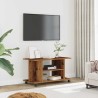 Meuble TV avec roulettes vieux bois 80x40x45 cm bois ingénierie 634130634130
