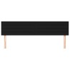 Têtes de lit Noir 180x5x78/88 cm Tissu 634140634140
