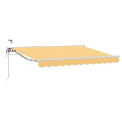 Auvent rétractable électrique Sable 3 x 2,5 m 634145634145