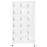 Armoire à casier avec 18 compartiments Métal 90x40x180 cm  634147634147