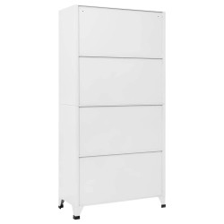Armoire à casier avec 18 compartiments Métal 90x40x180 cm  634147634147