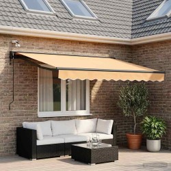 Auvent rétractable électrique Sable 3 x 2,5 m 634148634148