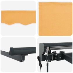 Auvent rétractable électrique Sable 3 x 2,5 m 634148634148