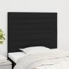 Tête de lit Noir 90x5x118/128 cm Tissu 634149634149