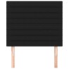Tête de lit Noir 90x5x118/128 cm Tissu 634149634149