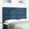 Tête de lit réglable en hauteur Bleu 160 cm tissu 634150634150