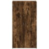 Armoire de classement chêne fumé 60x32x115 cm bois d'ingénierie 634156634156
