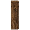 Armoire de classement chêne fumé 60x32x115 cm bois d'ingénierie 634156634156