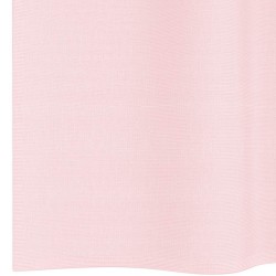 Voilages à œillets 2 pcs rose clair 140 x 225 cm 634158634158