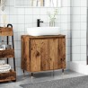 Armoire de salle de bain vieux bois 58x33x60 cm bois ingénierie 634160634160