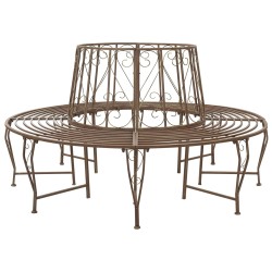 Banc d'Arbre 8-Nombre de places Ø 160 x 89 cm Acier 634164634164