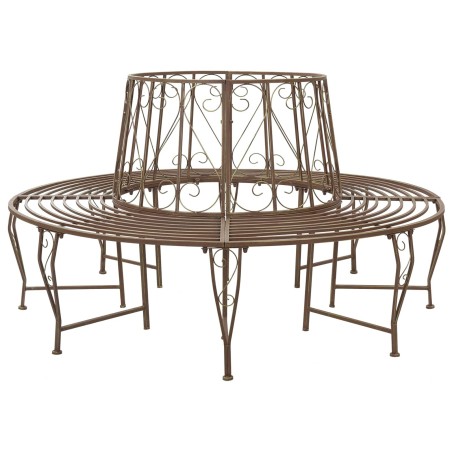 Banc d'Arbre 8-Nombre de places Ø 160 x 89 cm Acier 634164634164