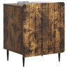 Cabinet de chevet 2 pcs Chêne fumé 43 x 34,5 x 52 cm 634165634165
