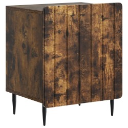 Cabinet de chevet 2 pcs Chêne fumé 43 x 34,5 x 52 cm 634165634165