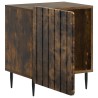 Cabinet de chevet 2 pcs Chêne fumé 43 x 34,5 x 52 cm 634165634165