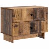 Cabinet de chevet avec tiroir Bois ancien 62 x 34,5 x 47,5 cm 634168634168