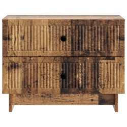 Cabinet de chevet avec tiroir Bois ancien 62 x 34,5 x 47,5 cm 634168634168