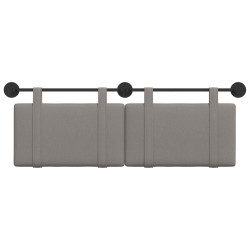 Tête de lit suspendue Taupe Tissu 634170634170