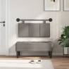 Tête de lit suspendue Taupe Tissu 634171634171