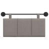 Tête de lit suspendue Taupe Tissu 634171634171